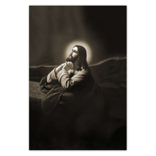 Plakat 135x200 Jezus modli się w Ogrójcu ZeSmakiem