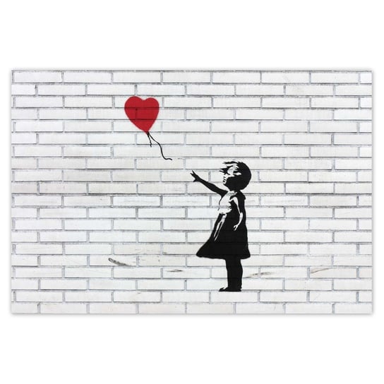 Plakat 155x105 Banksy Dziewczynka balon ZeSmakiem