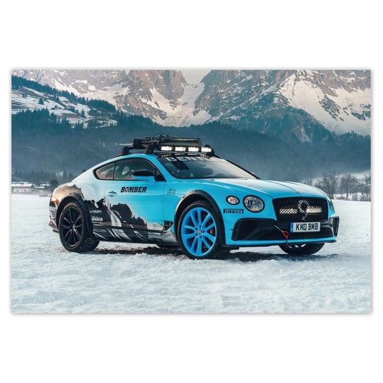 Plakat 155x105 Bentley zimową porą Zima ZeSmakiem