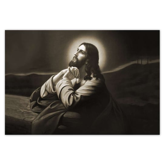 Plakat 155x105 Jezus modli się w Ogrójcu ZeSmakiem