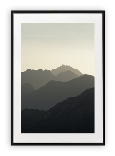 Plakat 15x21 cm Góry Krajobraz WZORY Printonia