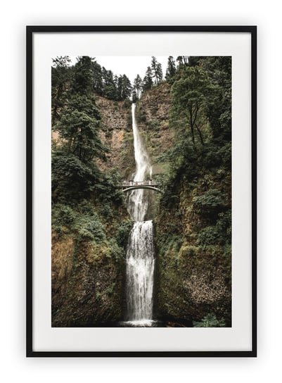 Plakat 15x21 cm Wodospad Woda Góry WZORY Printonia