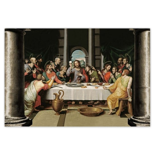 Plakat 185x125 Apostołowie z Jezusem ZeSmakiem