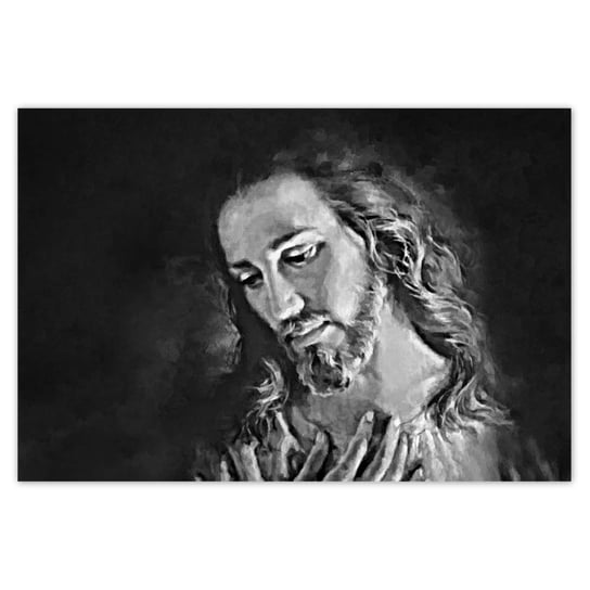 Plakat 185x125 Twarz Jezusa Chrystusa ZeSmakiem