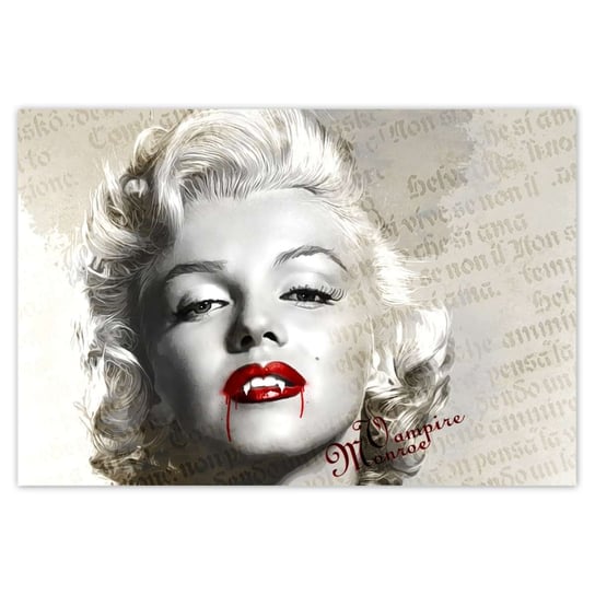Plakat 185x125 Wampire Marilyn Monroe ZeSmakiem