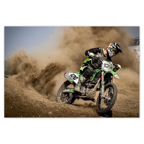 Plakat 200x135 Motocross Motocykl ZeSmakiem