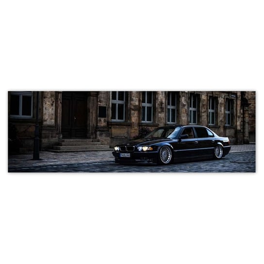 Plakat 200x66 BMW 740IL Samochód ZeSmakiem