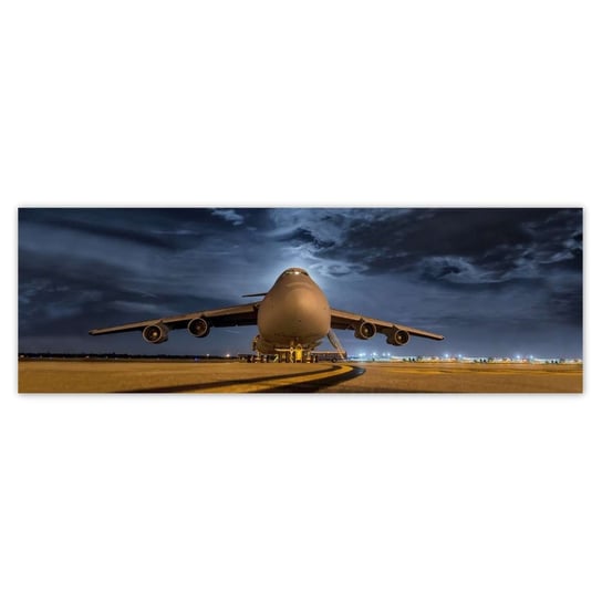 Plakat 200x66 Wielki samolot Lotnisko ZeSmakiem