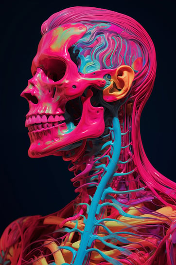 Plakat 20x30cm Anatomia Koloru Inna marka