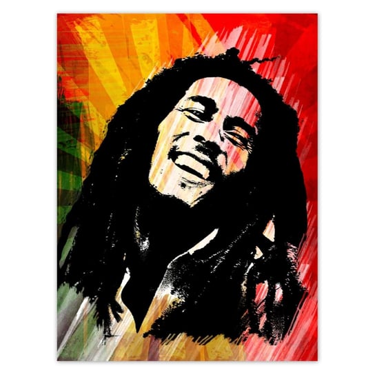 Plakat 30x40 Bob Marley Reggae ZeSmakiem