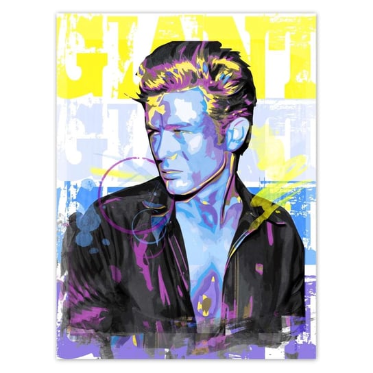 Plakat 30x40 James Dean Znany aktor ZeSmakiem