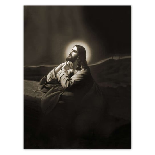Plakat 30x40 Jezus modli się w Ogrójcu ZeSmakiem
