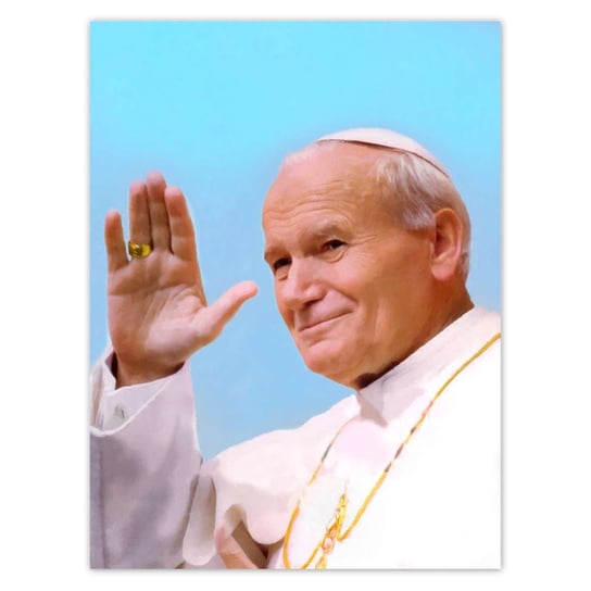 Plakat 30x40 Papież Polak Jan Paweł II ZeSmakiem