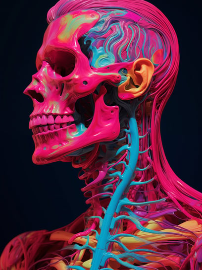 Plakat 30x40cm Anatomia Koloru Zakito Posters
