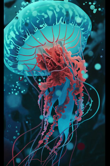 Plakat 30x45cm Meduza - Tańcząca z Wodami Zakito Posters