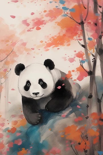 Plakat 30x45cm Panda wśród Klonów Zakito Posters