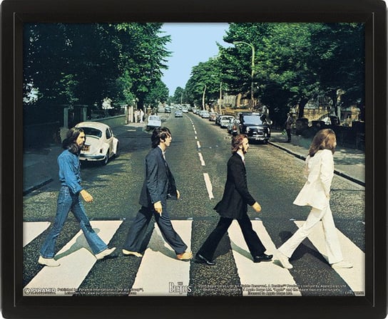 Plakat 3D PYRAMID INTERNATIONAL The Beatles Abbey Road Pyramid International
