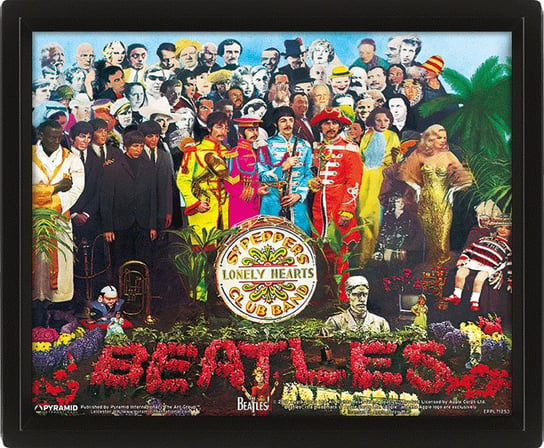 Plakat 3D PYRAMID INTERNATIONAL The Beatles Sgt. Pepper Pyramid International