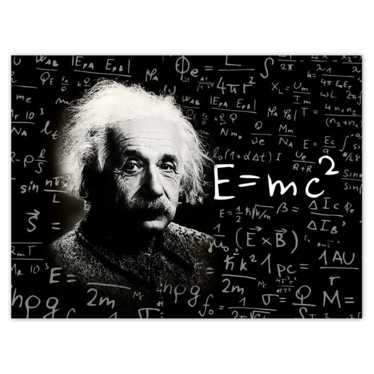Plakat 40x30 Albert Einstein ZeSmakiem