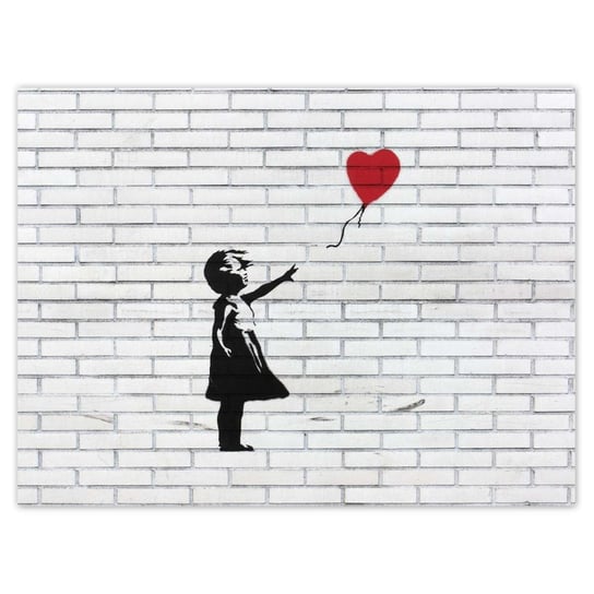 Plakat 40x30 Banksy Dziewczynka Balon ZeSmakiem