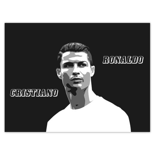 Plakat 40x30 Cristiano Ronaldo Piłkarz ZeSmakiem