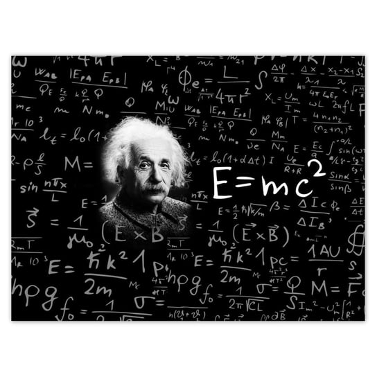 Plakat 40x30 E=MC2 Albert Einstein ZeSmakiem