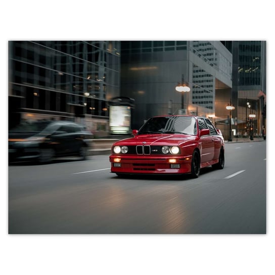 Plakat 40x30 Klasyczne BMW M3 ZeSmakiem