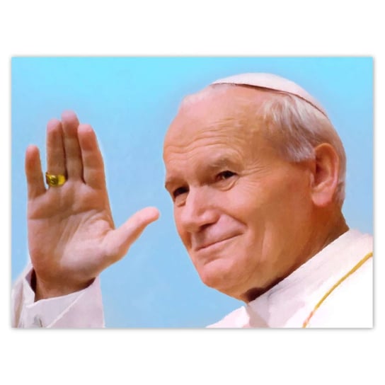 Plakat 40x30 Papież Polak Jan Paweł II ZeSmakiem