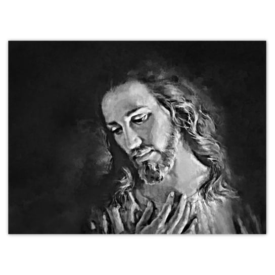 Plakat 40x30 Twarz Jezusa Chrystusa ZeSmakiem
