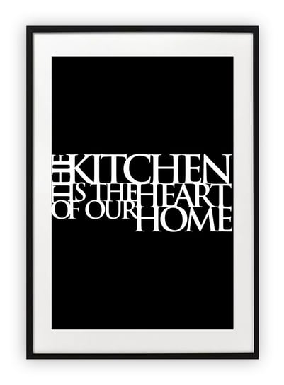 Plakat 40x50 cm Kuchnia Kitchen WZORY Printonia