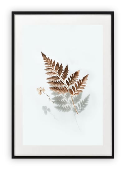 Plakat 40x50 cm Zieleń Kwiaty Natura Rośliny WZORY Printonia