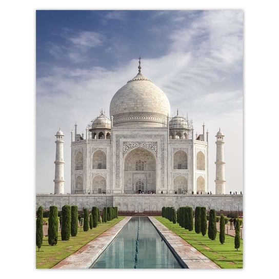 Plakat 40x50 Historyczny Taj-Mahal ZeSmakiem