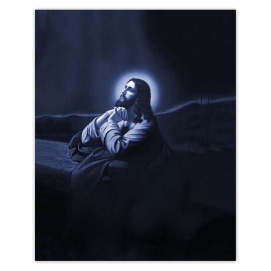 Plakat 40x50 Jezus Modlitwa w Ogrójcu ZeSmakiem