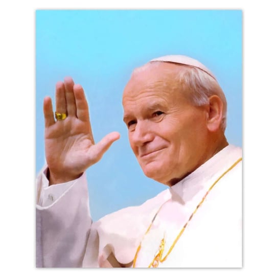 Plakat 40x50 Papież Polak Jan Paweł II ZeSmakiem