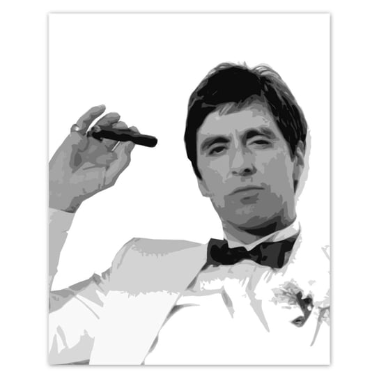 Plakat 40x50 Scarface Al Pacino ZeSmakiem