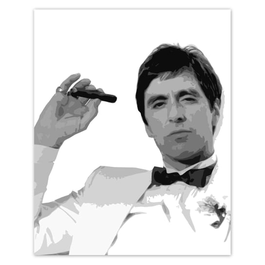 Plakat 40x50 Scarface Al Pacino ZeSmakiem