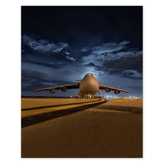 Plakat 40x50 Wielki samolot Lotnisko ZeSmakiem