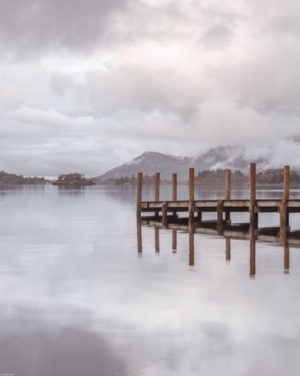 Plakat 40x50cm Molo w Derwentwater, Assaf Frank Inna marka