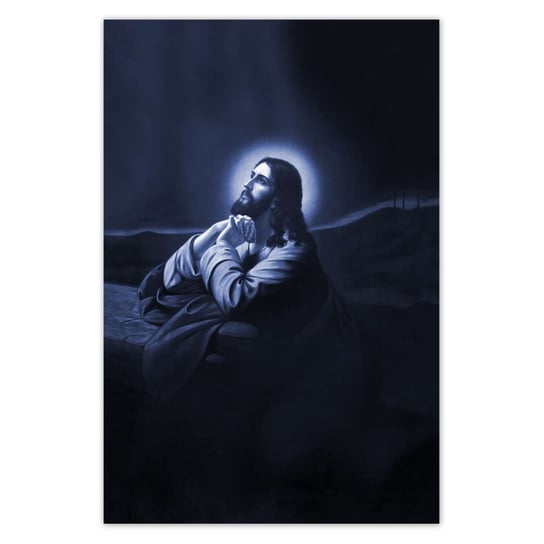 Plakat 40x60 Jezus Modlitwa w Ogrójcu ZeSmakiem