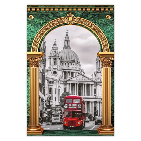 Plakat 40x60 Londyn Wielka Brytania ZeSmakiem