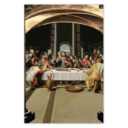 Plakat 40x60 Ostatnia Wieczerza Jezusa ZeSmakiem