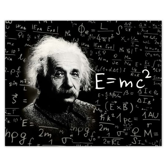 Plakat 50x40 Albert Einstein ZeSmakiem