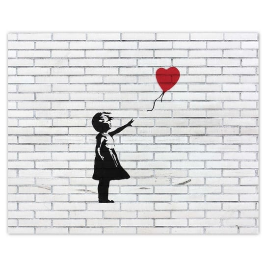 Plakat 50x40 Banksy Dziewczynka Balon ZeSmakiem