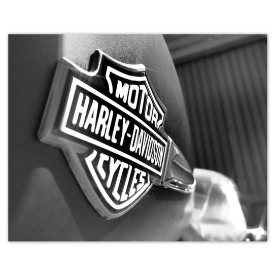 Plakat 50x40 Logo Harley Davidson ZeSmakiem