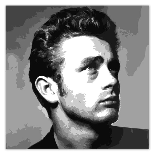 Plakat 50x50 Aktor James Dean ZeSmakiem