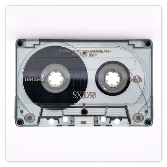 Plakat 50x50 Music Cassette Kaseta ZeSmakiem