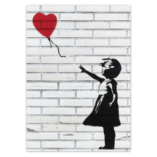 Plakat 50x70 Banksy Dziewczynka balon ZeSmakiem