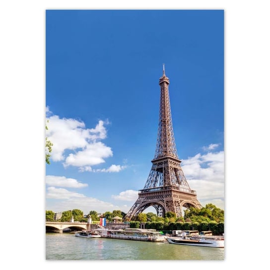 Plakat 50x70 Francja Paryż Wieża ZeSmakiem