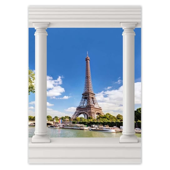 Plakat 50x70 Francja Paryż Wieża ZeSmakiem