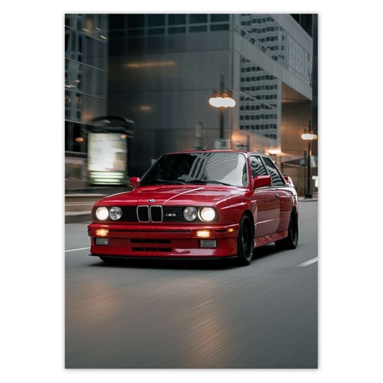 Plakat 50x70 Klasyczne BMW M3 ZeSmakiem